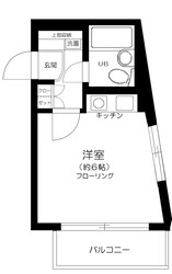 カームハウス大橋の物件間取画像